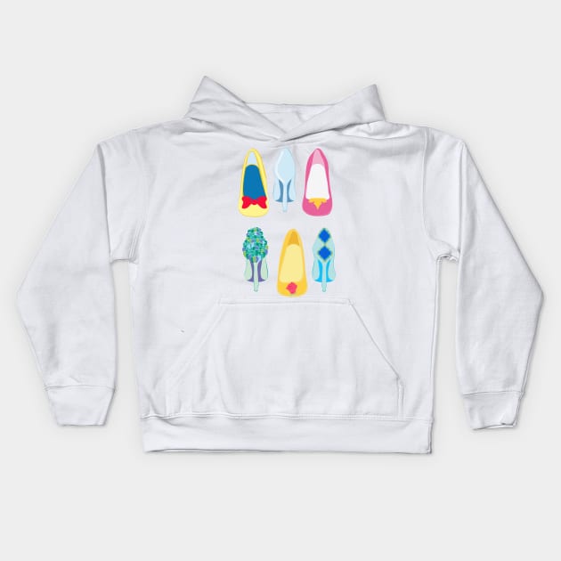 Fairy tale Princess Kids Hoodie by mrsmauve